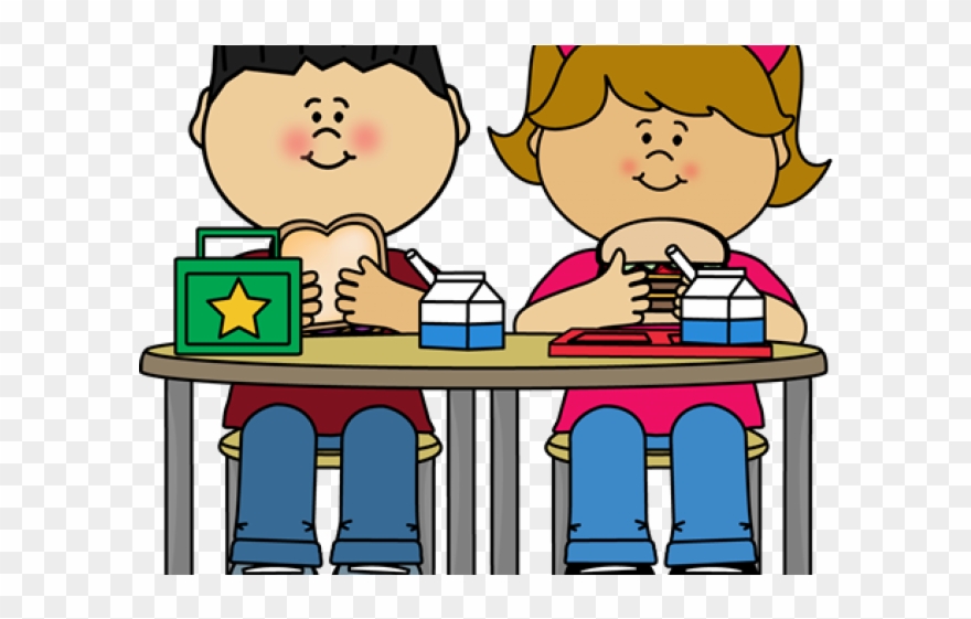Diner Clipart School Feeding Program - Lunch Time School Clip Art - Png Download
