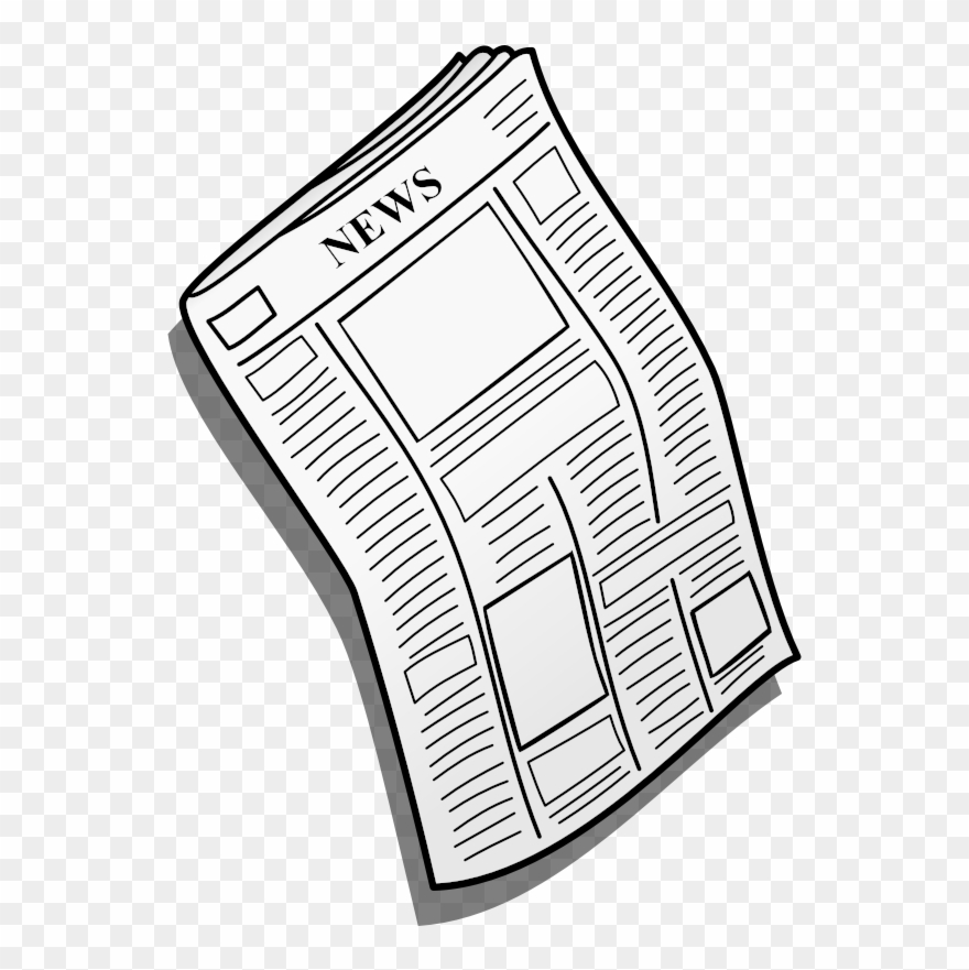 Newspaper Clipart No Background - Png Download