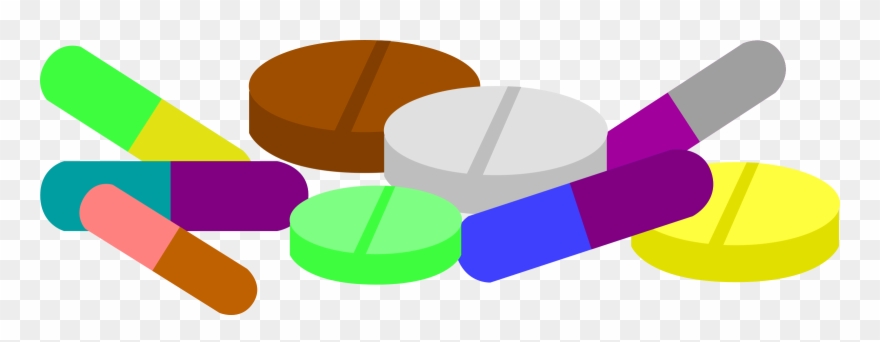 Pharmaceutical Drug Tablet Prescription Drug Substance - Drug Clip Art - Png Download
