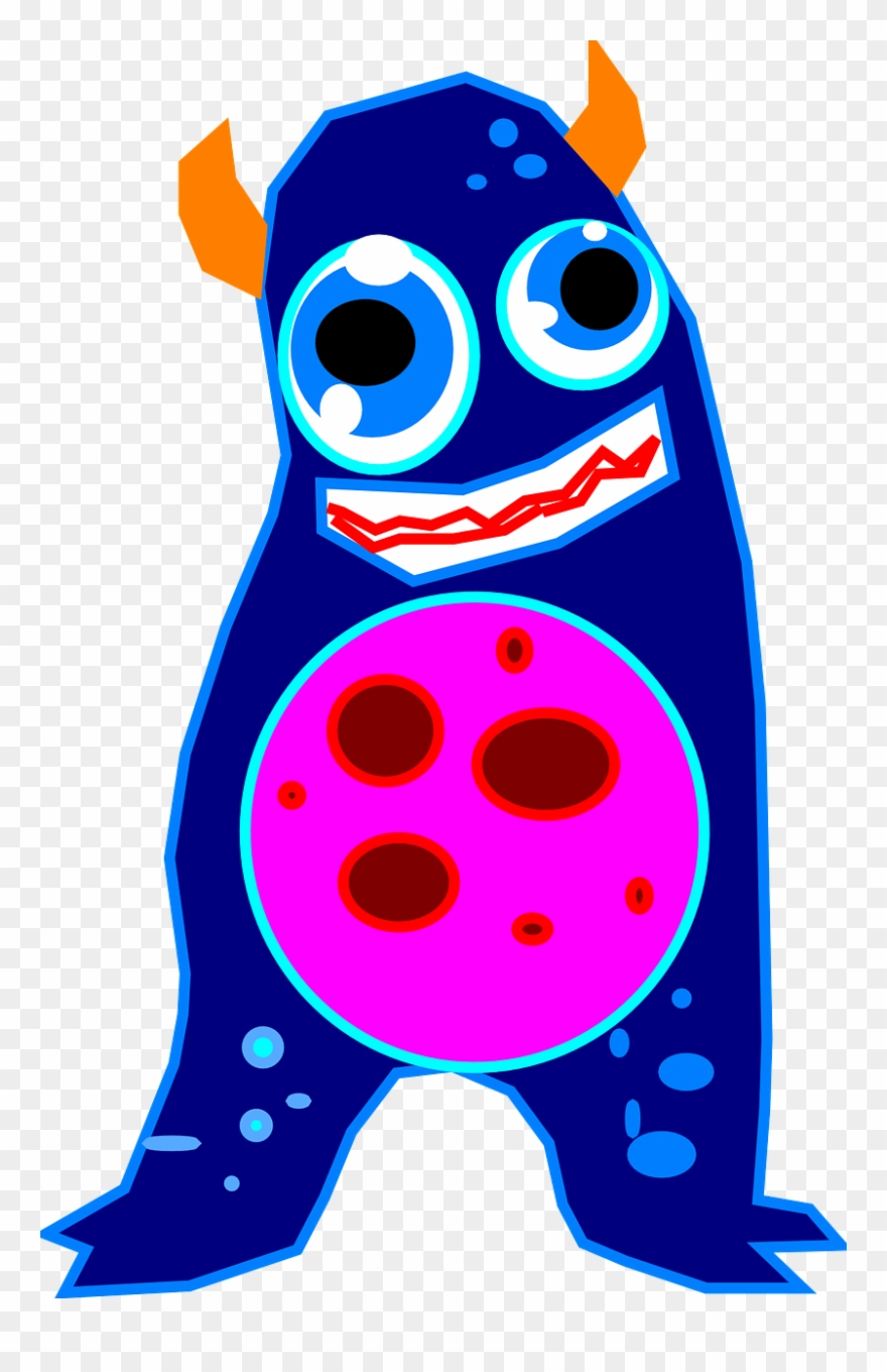 Spooky Clipart Monster - มอน ส เตอร์ ผี - Png Download