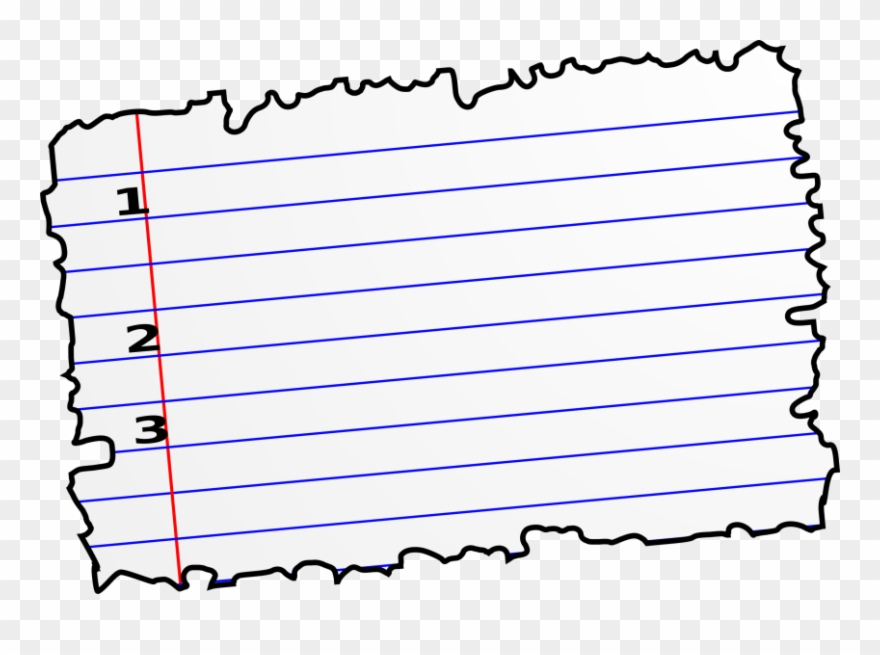 Free To Use Public Domain Office Clip Art - Scrap Paper Clip Art - Png Download