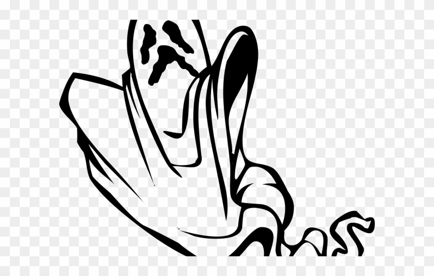 Creepy Clipart Spooky - Ghost Clip Art - Png Download