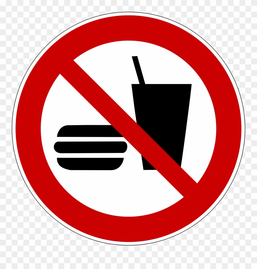 Graphic Library Download Fast Food Big Image Png - No Entry Safety Sign Clipart
