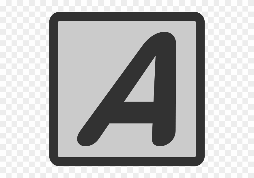 Fttext Italic Clipart Png - Iconos De Cursiva Transparent Png