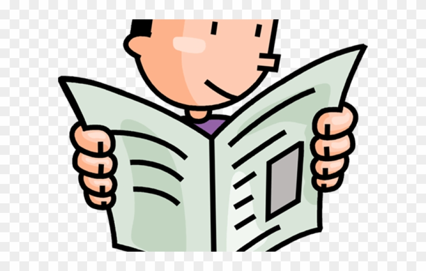 Newspaper Clipart Vector - Clip Art - Png Download