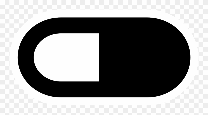 Pills Clipart Medicine Tablet - Black And White Pill Transparent - Png Download