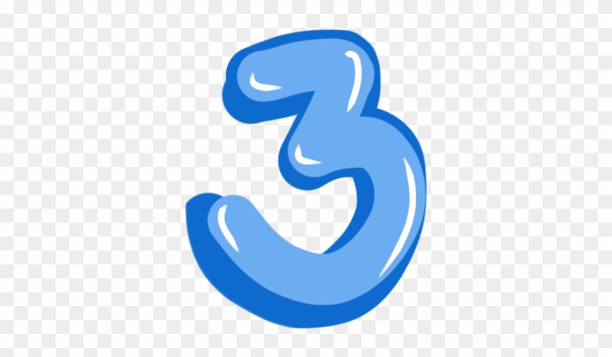 Free Clipart Cartoony Number - Clip Art - Png Download