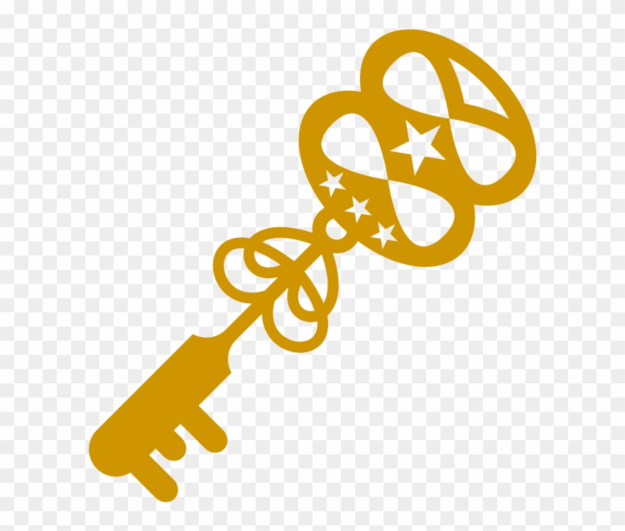 Clipart - Treasure Key - Clipart Treasure Key - Png Download
