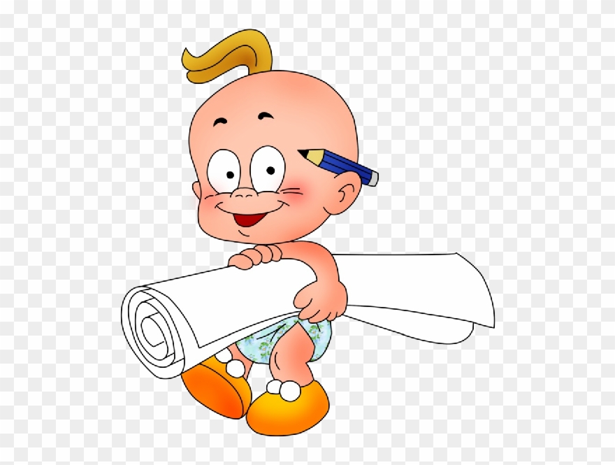 Funny Baby Boy Cartoon Clip Art Images - Funny Baby Clipart Transparent - Png Download