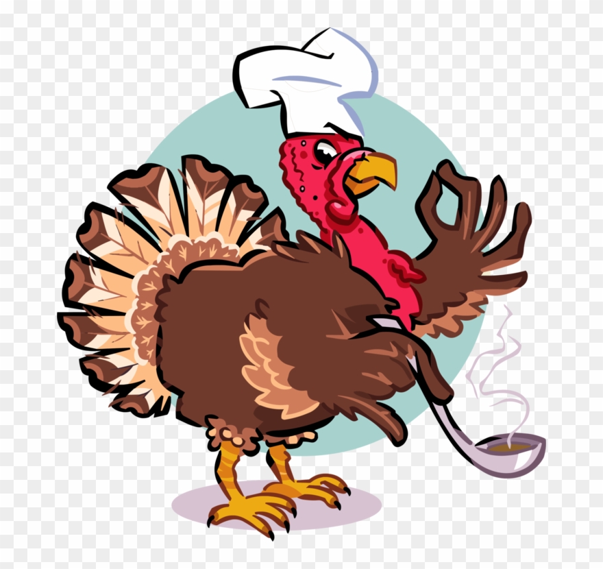 Turkey Meat Thanksgiving Day Chef Pumpkin Pie - Funny Thanksgiving Memes Clipart