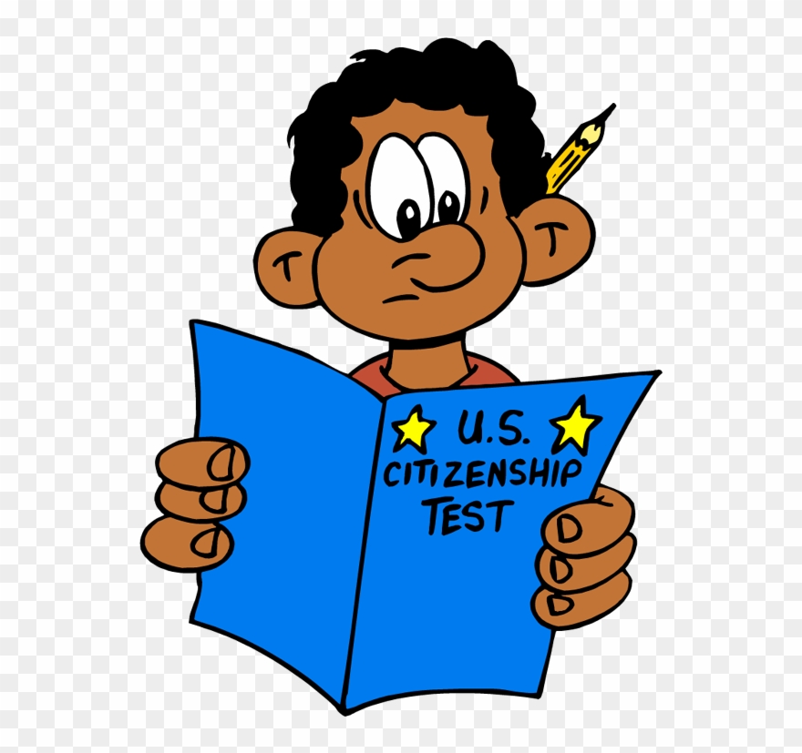 Free Legal Sessions - Citizenship Test Clip Art - Png Download