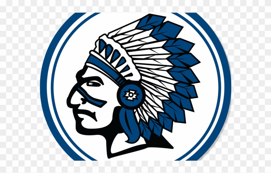 Newspaper Clipart School System - Blue Indian Logo - Png Download