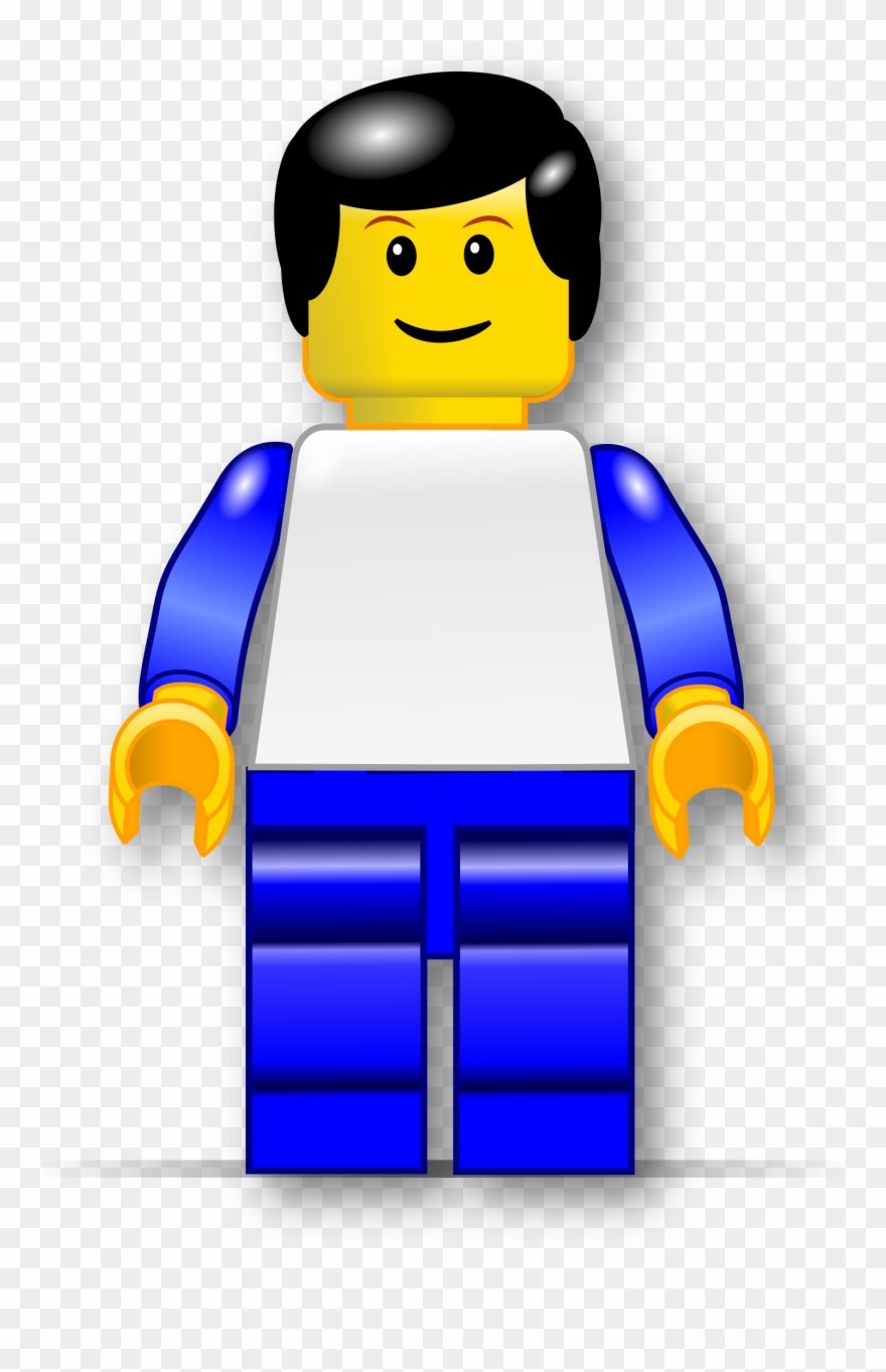Big Image - Lego Boy Clipart - Png Download