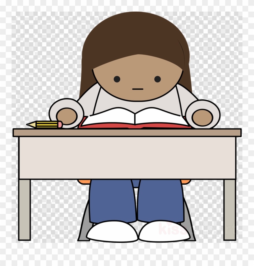 Download Student College Reading Png Clipart Study - Student Reading Clip Art Transparent Png