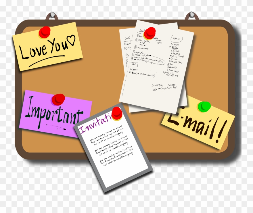 News Reader Free Bulletin Board Free Help Get Our Clip - Bulletin Board Clipart Transparent - Png Download