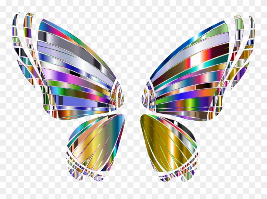 Butterfly Computer Icons Rgb Color Model Silhouette - Clip Art - Png Download