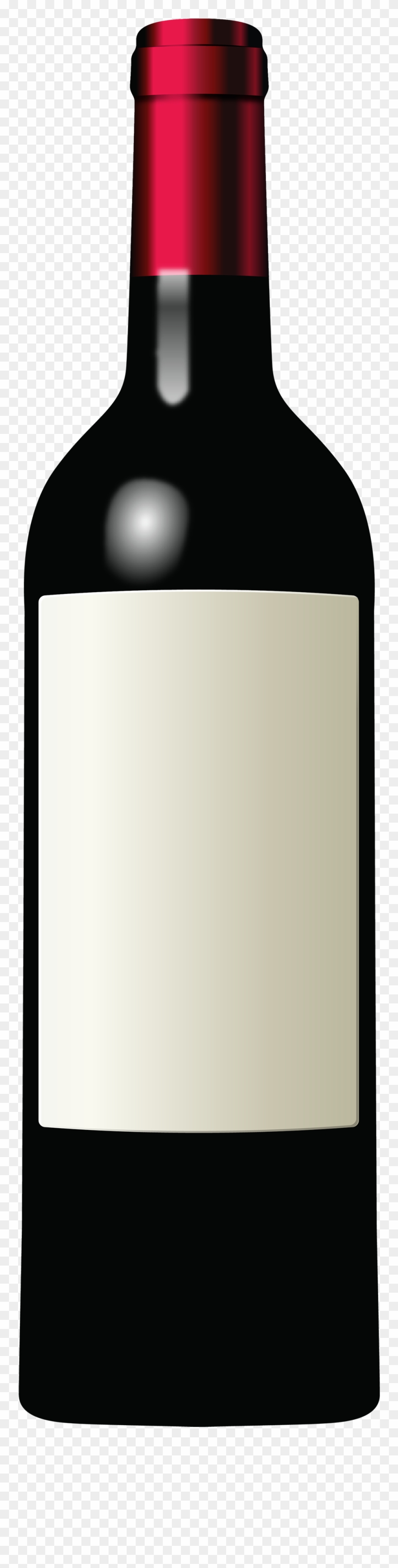 Bottle Clip Art - Bottle Wine Clipart - Png Download