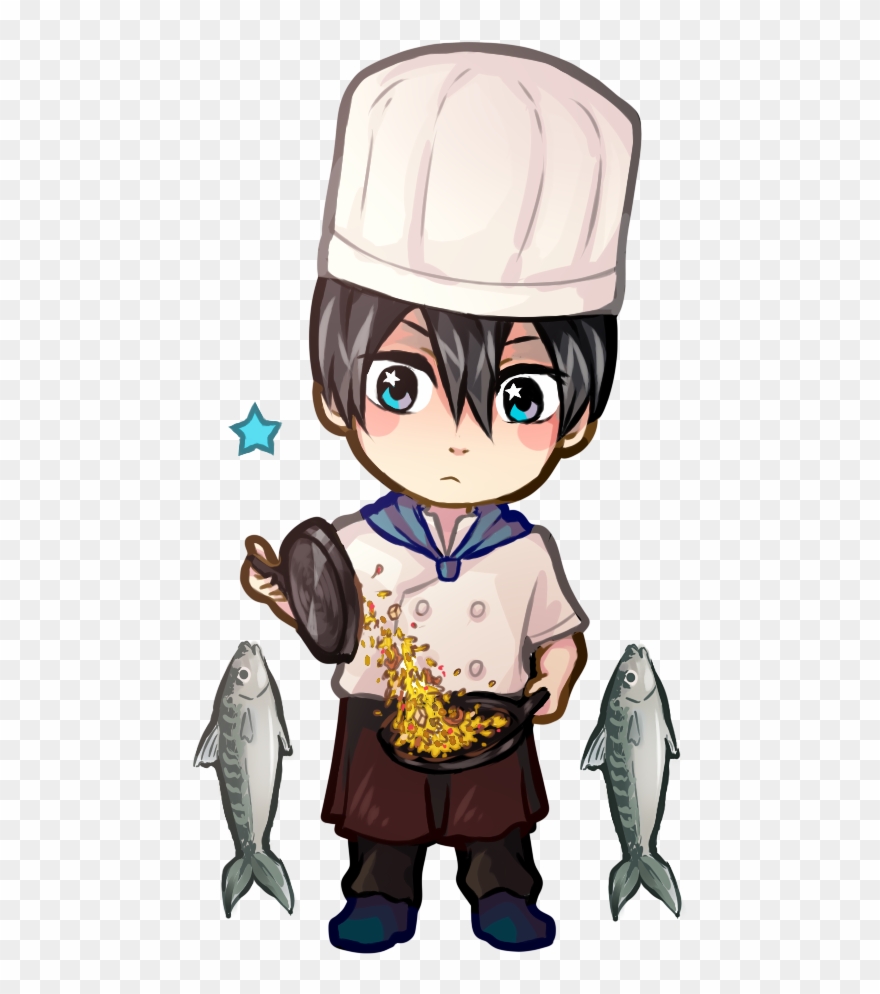 Clip Art Royalty Free Stock Chef Haru Free Pinterest - Dibujos Kawaii De Chef - Png Download