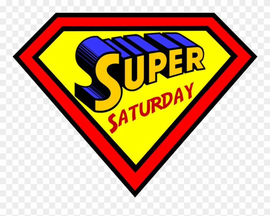 Super Saturday Clip Art Clipart Download - Superman Logo With No S - Png Download