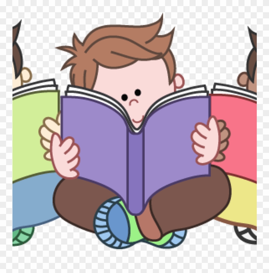 Student Reading Clipart Reading Clip Art For Teachers - Reading Kids Png Transparent Png