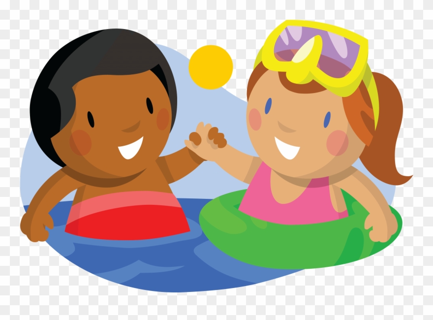 Swimming Clip Art - Swimming Buddy Clip Art - Png Download