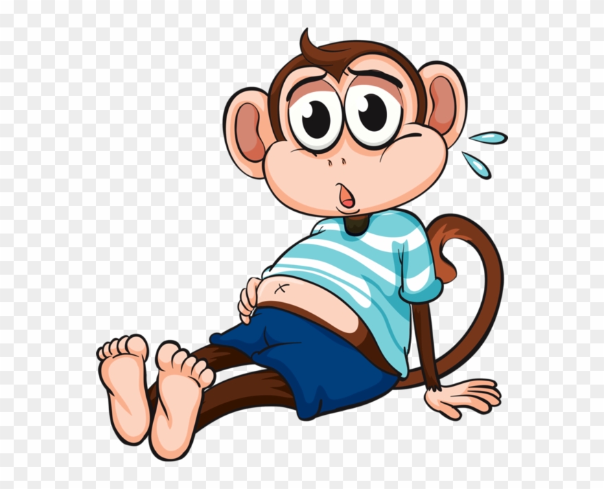 Insects, Tube, Humour, Clip Art, Daughters, Humor, - Monkey Human Cartoon - Png Download