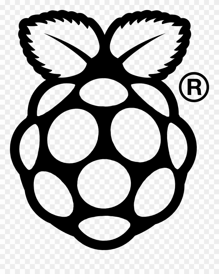 Raspberry Pi Logo [pdf] Vector Eps Free Download, Logo, - Raspberry Pi Icon Clipart