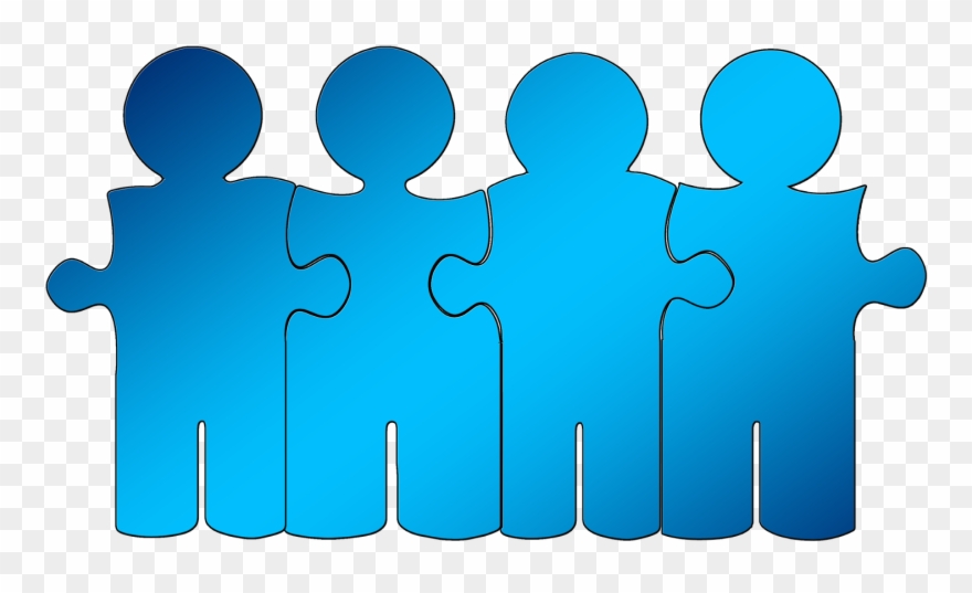 Community Clipart Social Need - Puzzle Team - Png Download