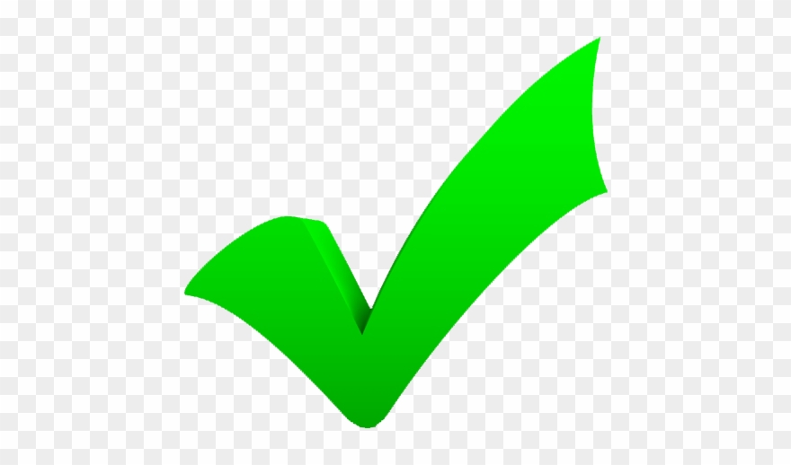 Green Tick Clipart Benefit - Green Check Mark - Png Download