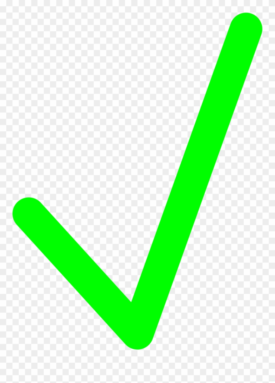 All Photo Png Clipart - Green Tick Clip Art Transparent Png