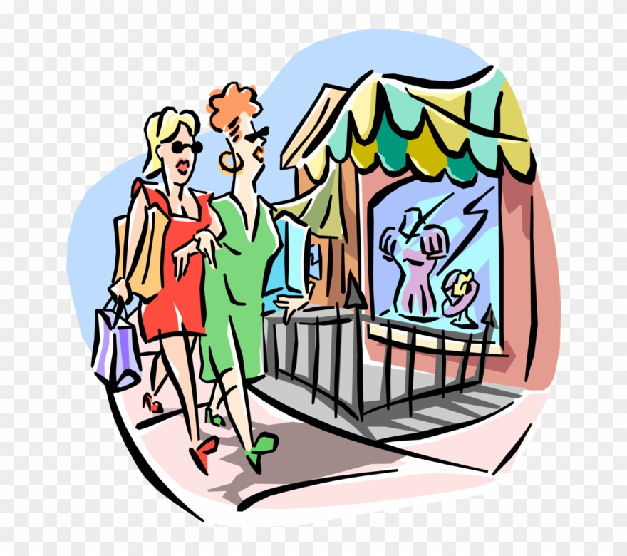 Retail Clipart Shopping Spree - Retail Clipart - Png Download