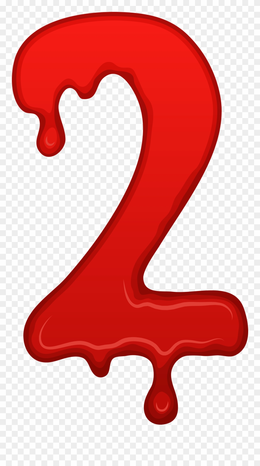 Bloody Numbers Png Clipart