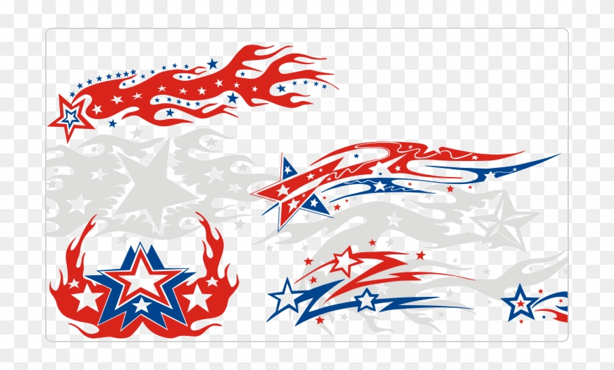 Star Flames - Flame Clipart