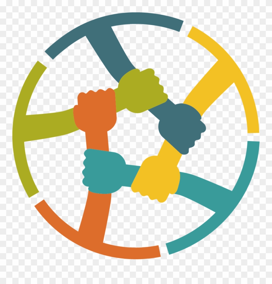 Uppotential Partnership Clip Art - Manos De Colores Png Transparent Png
