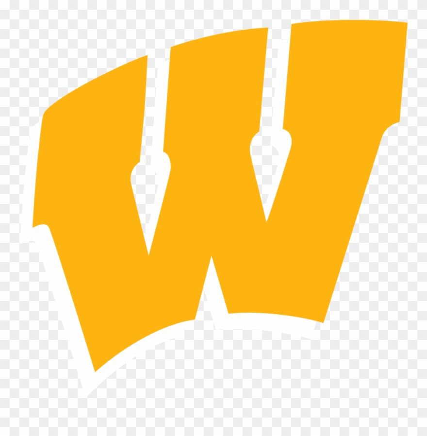 Wisconsin Badgers W Logo Clipart