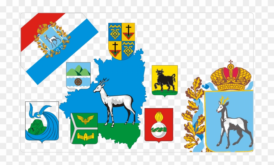 Heraldry Of Samara Oblast - Samara Oblast Clipart