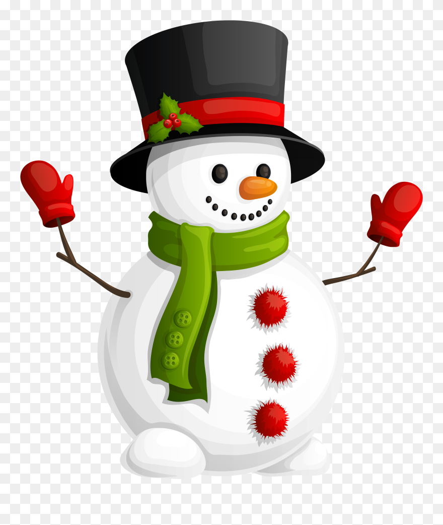 Market Clipart Ng Nanay Na - Bonhomme De Neige Noel - Png Download