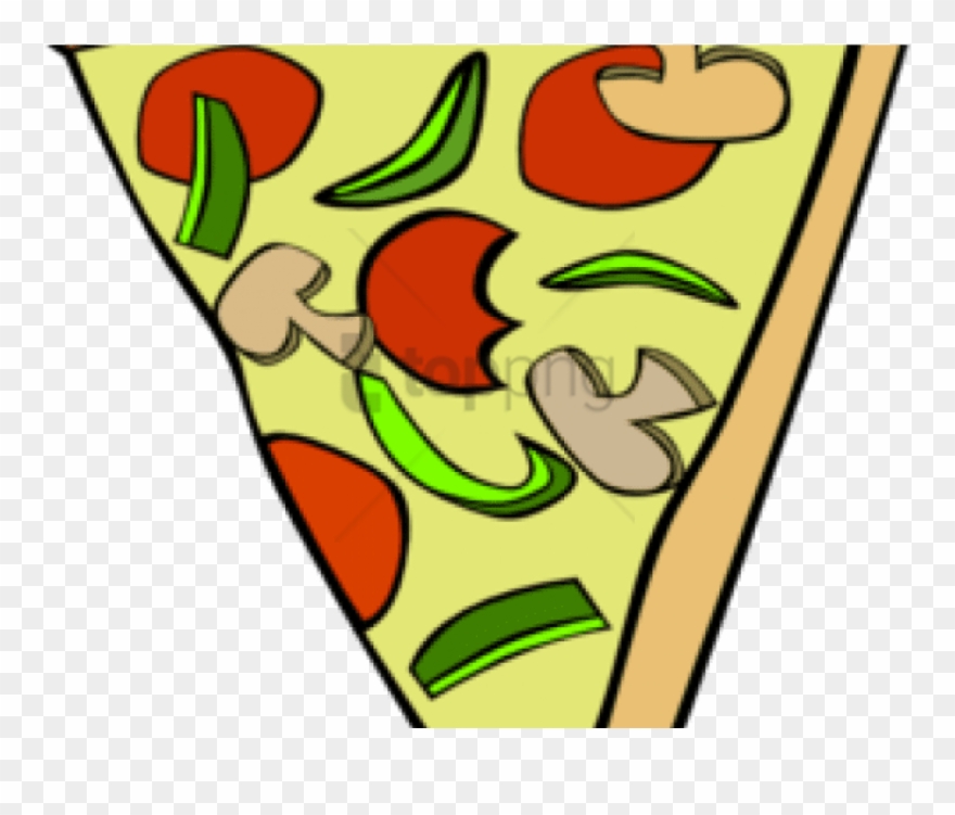 Triangle Clipart Pizza - Pizza Slice Transparent Background - Png Download