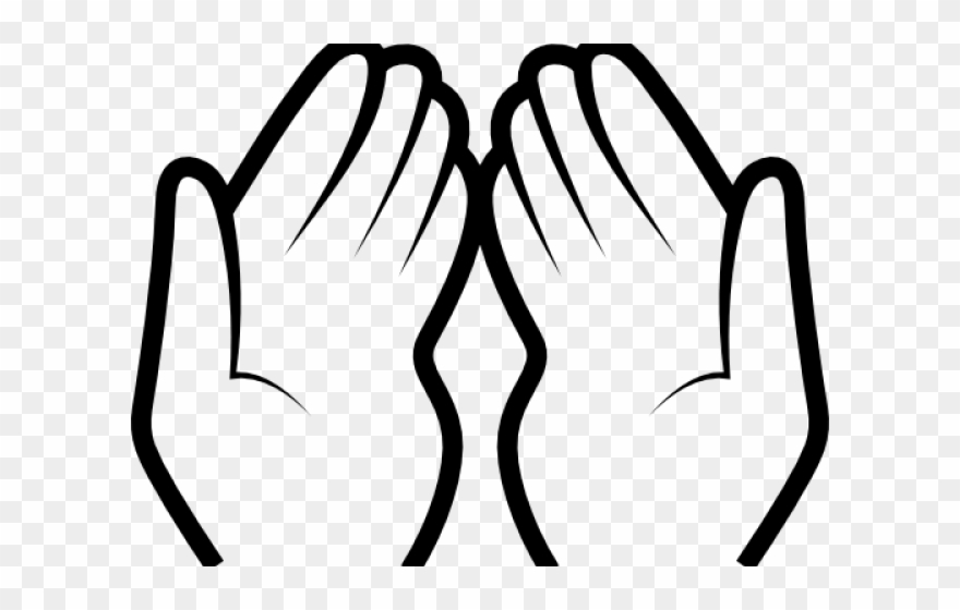 Islam Clipart Dua - Muslim Praying Hands Png Transparent Png