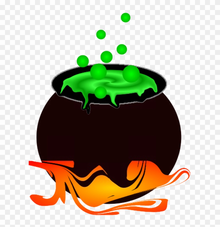 Witches Coloring Book Clipart