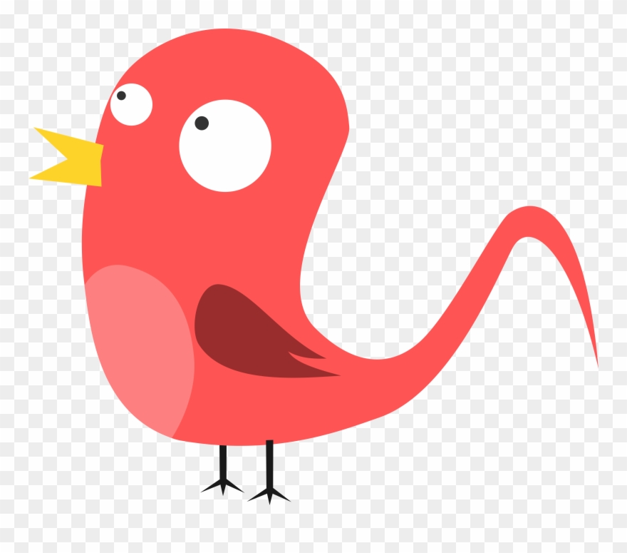 Passarinho Feeling Roostery This - Bird Vector Png Clipart