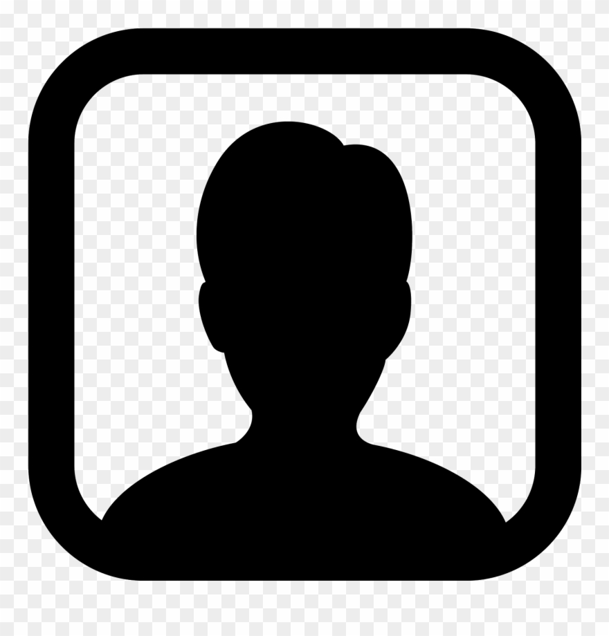The Icon Is Shaped Like A Square With Rounded Edges - Name Icon Clipart