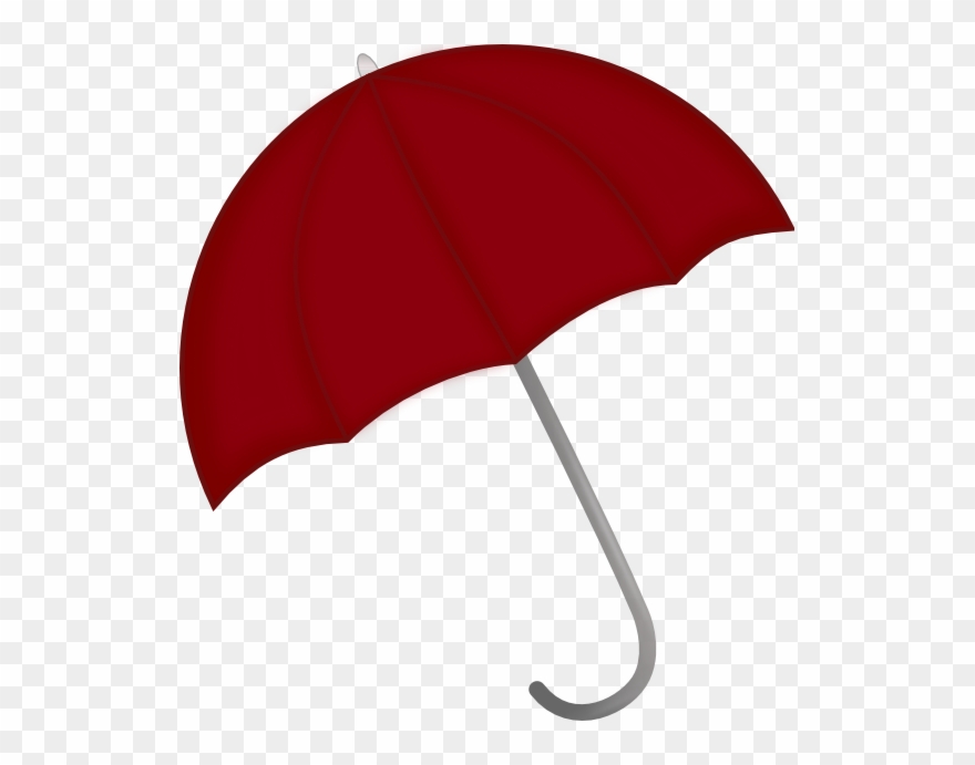 Red Umbrella Clip Art - Umbrella Clip Art - Png Download