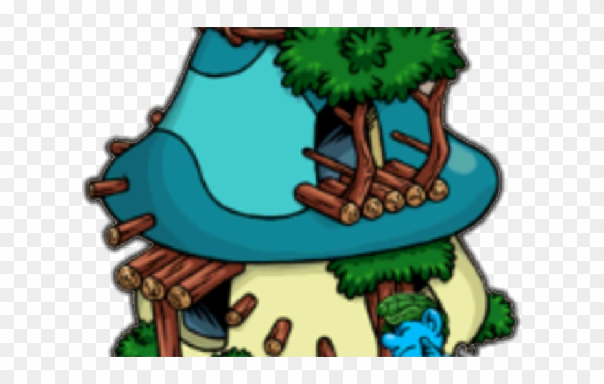 Smurfs Clipart Smurf Village - The Smurfs - Png Download