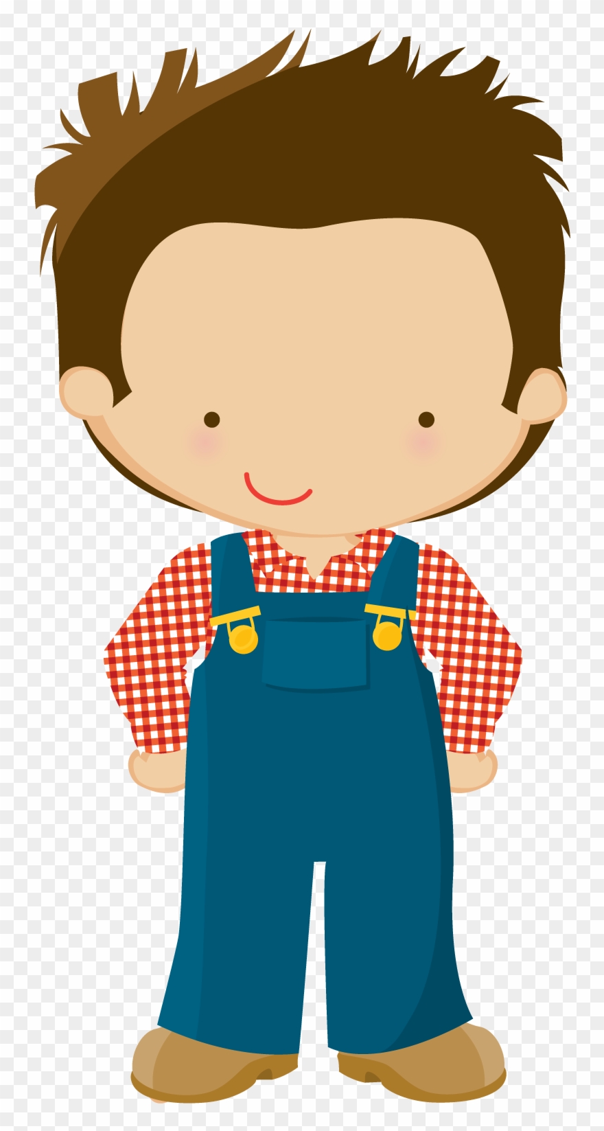 Angry Farmer Png - Menino Da Fazendinha Png Clipart