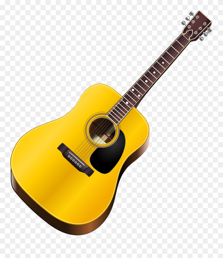 Guitar Clip Art - Guitar Clipart - Png Download