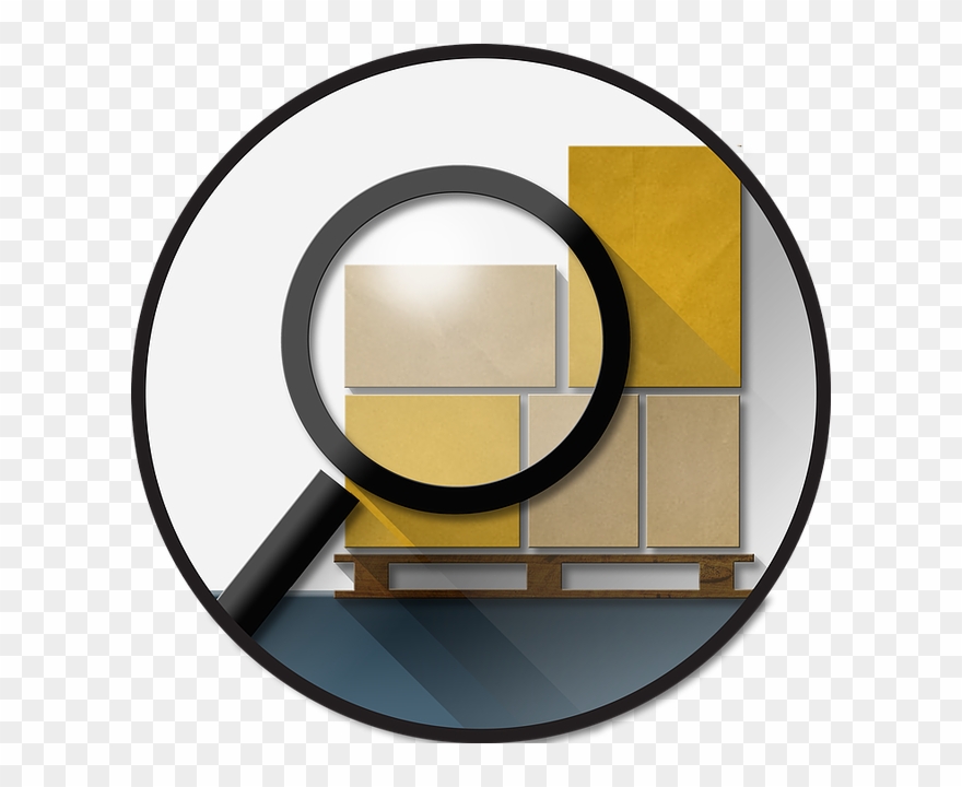 Warehouse Clipart Material Management - Computer Inventory Icon Png Transparent Png