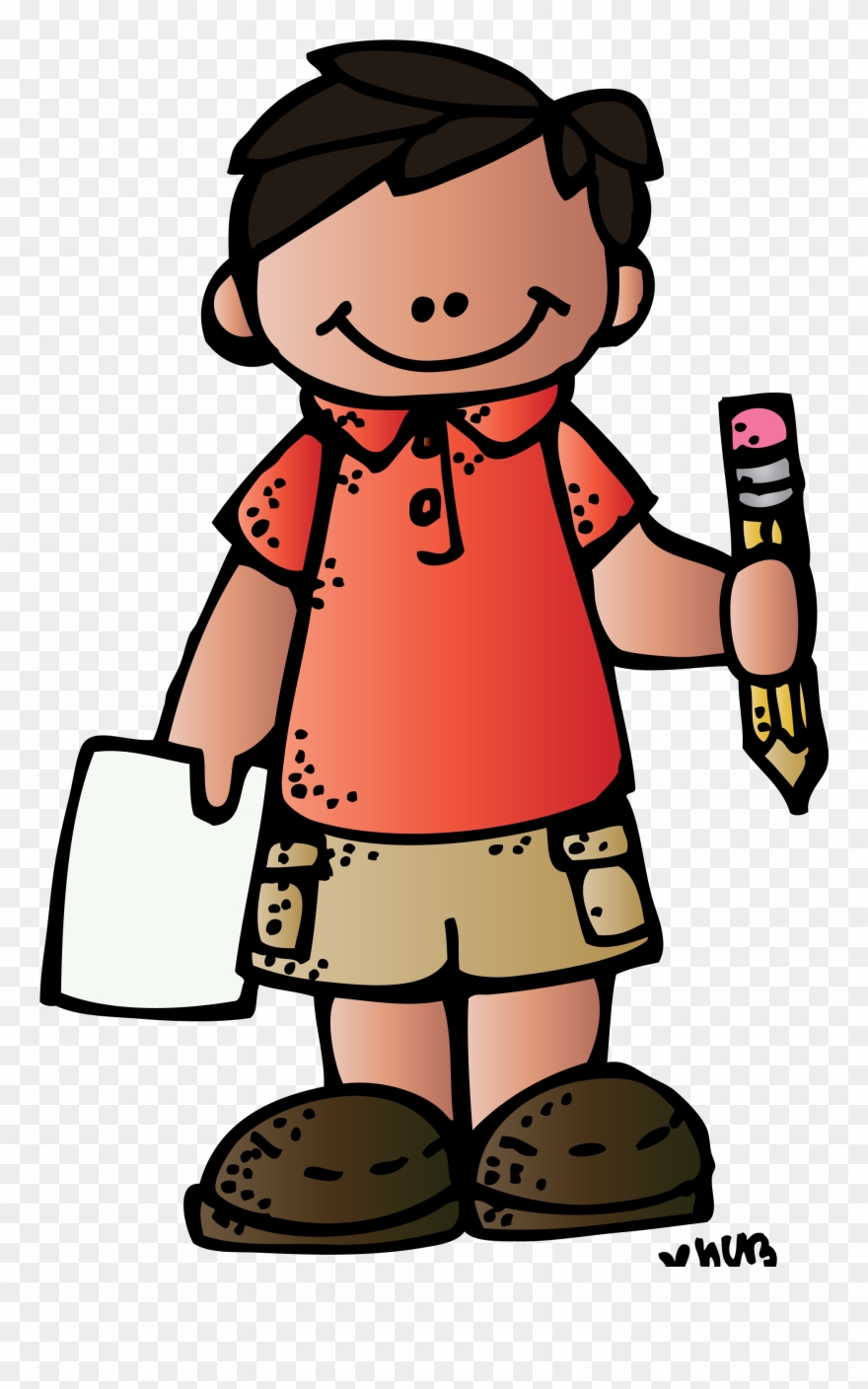 Clipart Write My Name - Melonheadz Writing - Png Download