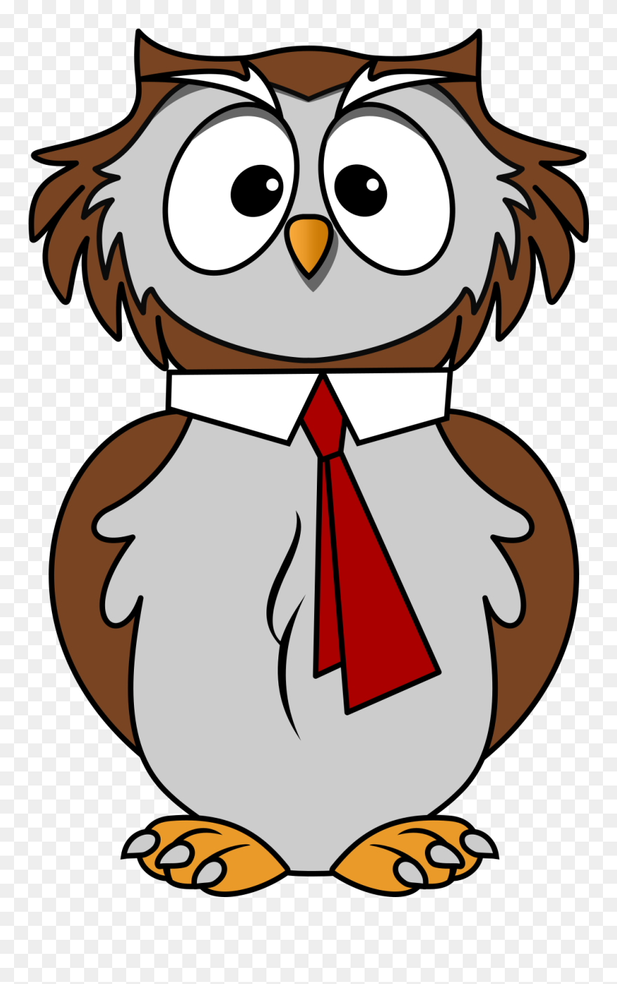 Creative Clipart Owl - รูป การ์ตูน สัตว์ น่า รัก - Png Download