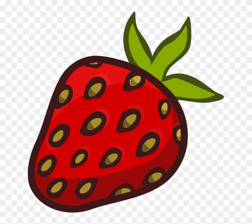 Strawberry Clip Art Free Clipart Images 4 Wikiclipart - Clipart Strawberries - Png Download